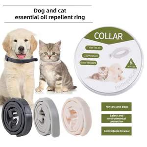 Collar ajustable para gatitos, suministros para perros y gatos, collar para mascotas, reduce el estrés, feromonas, alivia el collar calmante - Product Image 3