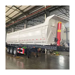 Nhiệm vụ nặng nề U-Hình dạng 3-6 trục tipper xe tải Trailer bán Tipping xe tải để bán