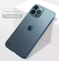 IPhone 14 15 için Weview temizle ince sert bilgisayar kasası Pro Max Ultra ince çerçevesiz yüksek şeffaf kılıf