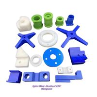 Pièces usinées CNC en plastique sur mesure, POM, ABS, nylon, fraisage de précision, tournage, service de prototypage