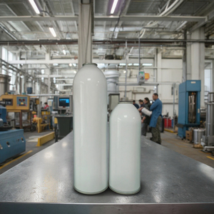 2-Piece 1000ml R134a refrigerant gas Aerosol tinplate kim loại có thể với vít Cap cho AC (điều hòa không khí) và hóa chất sử dụng - Product Image 1