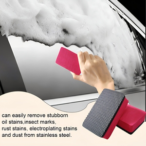 Éponge <span class=keywords><strong>magique</strong></span> de décontamination pour detailing automobile haut de gamme, tampon d'argile durable, applicateur de revêtement céramique pour nettoyage de <span class=keywords><strong>voiture</strong></span>, éponge cristalline - Product Image 3