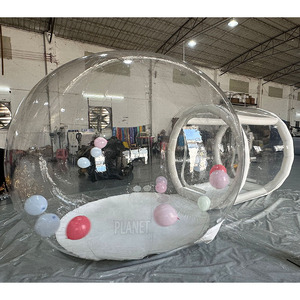 พาณิชย์กลางแจ้งพองเต็นท์ฟองชัดเจนพองเต็นท์ฟองบ้านด้วยลูกโป่งให้เช่า - Product Image 1