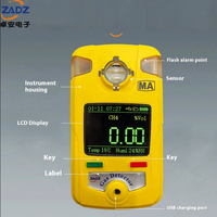 Detector de Gas Portátil, Sensor de Metano EX CH4 LEL, OEM ODM, Larga Duración de Batería, Múltiples Alarmas, Analizador de Gas Portátil
