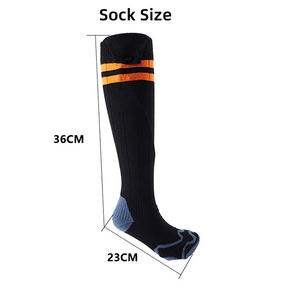 Calcetines Térmicos Recargables Antideslizantes para Esquí y Caza al Aire Libre, con Impresión Digital, Control Inteligente de Temperatura en la Parte Inferior para Niños - Product Image 5