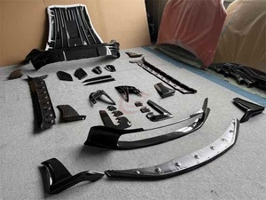 Para Porsche 911 992 GT3RS, Mejora de Estilo OEM, Labio de Parachoques Delantero de Fibra de Carbono Seca, Capó, Ventilación Lateral, Difusor - Product Image 3