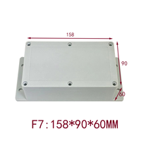 158*90 * 60E Boîte de projet électronique en plastique étanche Boîte de jonction IP65 Plastique ABS