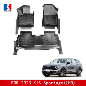 wholesale Factory Custom 5D <b>TPE</b> Rubber Eco-friendly Waterproof Anti Slip 5D Car Floor Mats 3 Pieces for KIA Sportage(LHD) 2023+ - Product Image 2