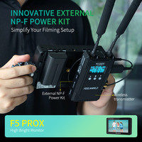 FEELWORLD kamera Dslr, Monitor lapangan F5 PROX DSLR 5.5 inci 1600nit layar sentuh kamera Dslr Monitor hd sangat terang