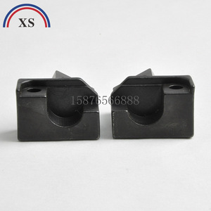 Heidelberg Printing Press CD74 Intermediate Roll Holder Steel Rubber Roller Seat Pair Left Right - Product Image 5