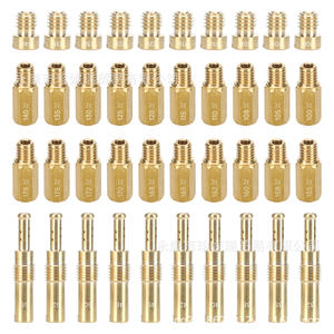 Juego de adaptadores de inyectores principales de cobre Zhen Nirui, 40 piezas, para reparación de carburadores, conexión por encaje - Product Image 5