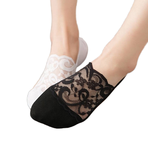 Calzini Invisibili Estivi da Donna in Pizzo Sottile per Uso Quotidiano, Vendita all'Ingrosso, <span class=keywords><strong>Calze</strong></span> a Maglia Senza Cuciture <span class=keywords><strong>con</strong></span> Funzione Antibatterica - Product Image 1