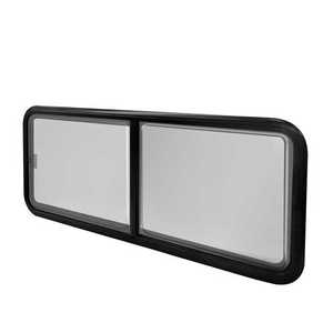 Vente en gros de fenêtres latérales coulissantes en verre acrylique simple face avec cadre en alliage d'aluminium pour caravanes, camping-cars et accessoires de camping-cars - Product Image 3