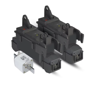 Base de Fusible SENTUO APDM160A 400A 630A, Fusible de Alto Voltaje, Interruptor de Flotación, Montaje Superficial, Nylon PA66 Negro - Product Image 1