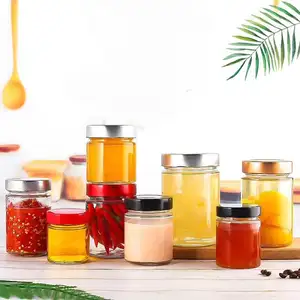 Stock Goods Jam Jar Glass Ergo Jar 106 Ml 212 Ml 314 Ml 580 Ml Glass Honey Jar Glass Canned Food FREE SAMPLE