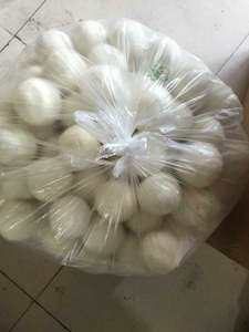 Disques de blanchisserie réutilisables écologiques de machine de boules de dessiccateur de laine de feutre de coton avec l'emballage de poly-sac - Product Image 3