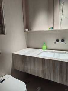 Revestimiento de pared de suelo pulido de losa de mármol de vena de madera de cristal moderno para uso interior impermeable para sala de estar Villa de lujo - Product Image 3