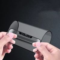 Protecteur d'écran en céramique PET souple incurvé à bord mat Nano verre couverture complète étanche anti-empreintes digitales