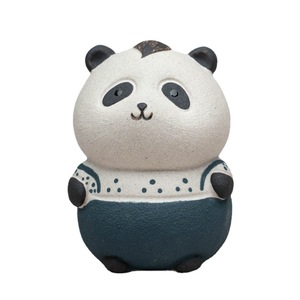 Figurine de panda Zisha Tea Pet, faite à la main, taille créative pour la réunion, pour la décoration de table à thé - Product Image 4