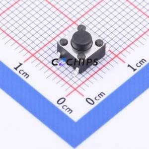 TSD003B05026A Tactile Switch SMD,6x6mm Switch Round Button 2.6N Vertical Mount 6mm - Product Image 1