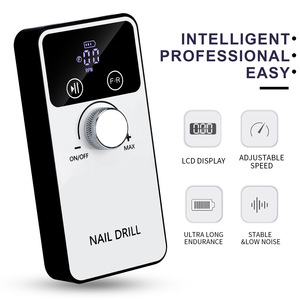Perceuse à ongles portable rechargeable 45000 tr/min, polisseuse électrique haute vitesse pour le retrait du gel et la manucure - Product Image 2