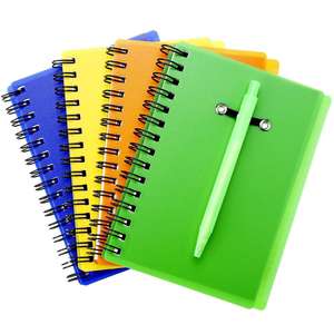 En gros mini PVC couverture cahier avec stylo beaucoup de couleur pour choisir - Product Image 2