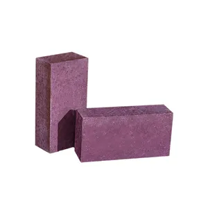 Briques réfractaires personnalisées briques ignifuges résistantes à l'usure brique de corindon chromé pour four industriel