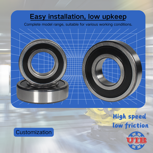 Rodamientos de Bolas de Ranura Profunda C3 con Jaula de Acero 6220 2RS - Alta Capacidad de Carga y Rodamiento Robusto, Listos para Enviar - Product Image 1