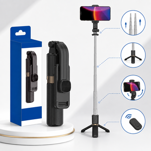 Trípode JC-05 Mini con Patrón Recto, Palo Selfie Inalámbrico - Product Image 3