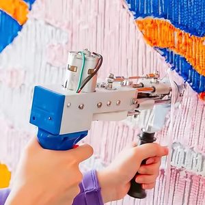 Pistola de Tufting Automática de Alta Velocidad con Motor PLC para Alfombras de Pelo Cortado y Pelo <span class=keywords><strong>en</strong></span> <span class=keywords><strong>Bucle</strong></span>, 220V, Máquina para Fabricación de Alfombras DIY - Product Image 2