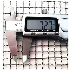 SS 304 Crimped Filtration Grill Sheet Stainless Steel Wire Mesh