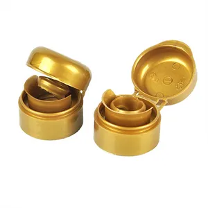 High-quality edible oil plastic bottle cap snap-on pull ring flip plastic lid sesame oil and soy sauce food