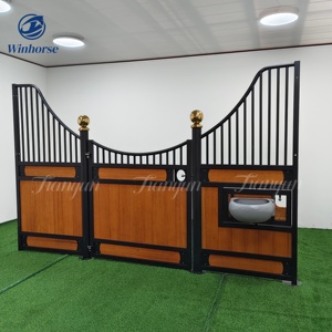 Pferdestall Drehbarer Futterautomat Leichtgewichtiges Aluminium 360° °   Drehbare Futterschale, einfache Montage - Product Image 3