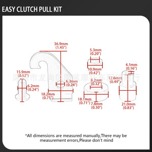 Kit de Ahorro de Energía Ms Clutch 4x4x2 para Modificación de Motocicletas Harley - Product Image 4