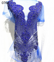 Robe de soirée ornée de cristaux et de strass RM-454, avec appliques de strass sur tout le corps, pour robe de bal