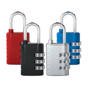 3 Digit Combination Lock Metal Mechanical Resettable <b>Padlock</b> For Luggage Backpack Dormitory Door Security Use - Product Image 2