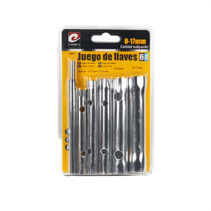 Set di Chiavi a Bussola Erpsl 6 Pezzi 8-17mm Qualità Industriale Double Bubble 6 Pezzi per Vassoio - Product Image 2