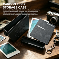 Boîte de rangement en plastique pour films instantanés Polaroid, étui de protection portable