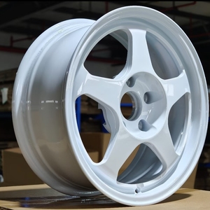 Jantes en aluminium forgé <span class=keywords><strong>blanc</strong></span> personnalisées 18-23 pouces PCD 5X112 5X114.3 compatibles avec BMW Audi Porsche VW GTI Nissan GTR voitures particulières - Product Image 3