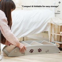 Vente chaude de haute qualité chien de compagnie antidérapant en plastique échelles pliantes pour petits chiens de taille moyenne chats chien escalade les escaliers