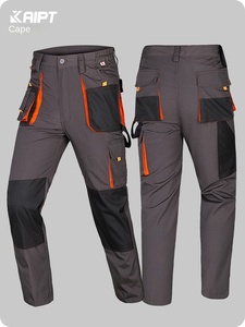 Combinaison <span class=keywords><strong>de</strong></span> <span class=keywords><strong>travail</strong></span> multi-poches à <span class=keywords><strong>grande</strong></span> capacité pour le commerce extérieur, ample, renforcée, personnalisée, pour la réparation automobile - Product Image 6