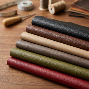 Cuir de buffle et de vache pleine fleur gaufré, grain brillant, toucher doux, résistant au vent, idéal pour la décoration intérieure et l'artisanat – Meilleures ventes, couleur personnalisable - Product Image 1
