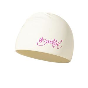 Gorro de piscina impermeable de silicona con logotipo personalizado de talla grande, gorros de natación estampados para niños y nadadores de talla grande - Product Image 4