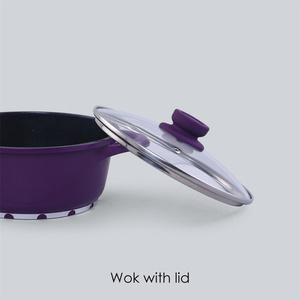 Casserole en aluminium à bas prix batterie de cuisine de haute qualité antiadhésive - Product Image 4