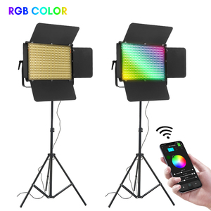 Tolifo pannello RGB ad alta potenza 150W Studio Video fotografia luce APP di controllo di 360 gradi Full Color <span class=keywords><strong>Led</strong></span> pannello di riempimento luce
