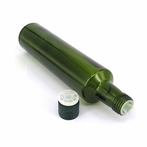Bottiglia <span class=keywords><strong>in</strong></span> <span class=keywords><strong>Vetro</strong></span> per Olio d'Oliva Marasca, 250ml 500ml 750ml 1000ml, Verde e Trasparente, con Tappo e <span class=keywords><strong>Pellicola</strong></span> Termoretraibile - Product Image 5