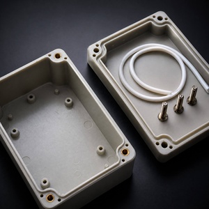 Boîtier de jonction extérieur étanche IP65 en ABS, robuste et personnalisable - Product Image 1