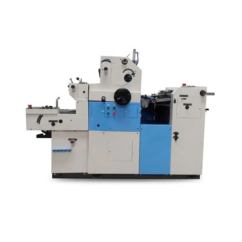 Pequeña máquina de impresión offset tipo Hamada con numeración Proveedor de máquina de impresión offset usada multifuncional