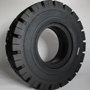 Harga pabrik ban karet padat Industri roda kemudi 6.00-9 untuk truk angkat garpu diesel 2-2.5T - Product Image 3