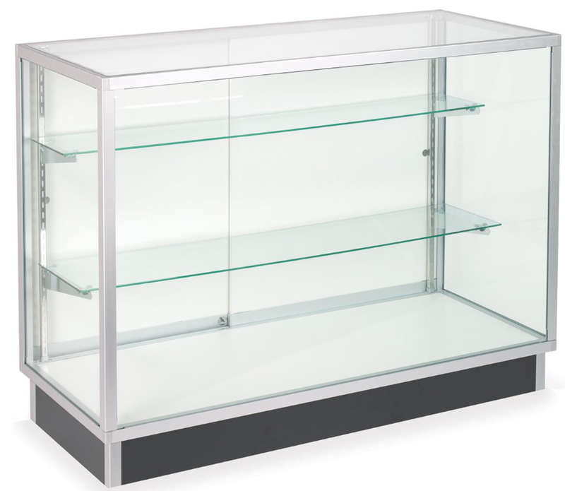 Free Standing Temper Glass Display Cabinet